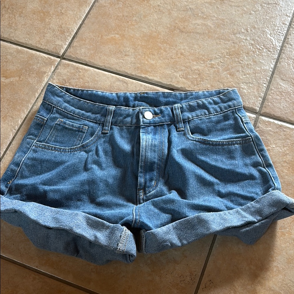 Cider Blue Jean Shorts Relaxed Fit